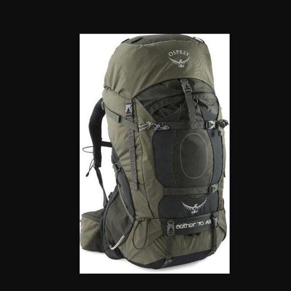 Osprey Backpack, Aether 70 Pro in good condition! Men's S/M - Picture 2 of 9